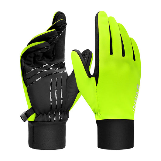 Guantes de Ciclismo con Forro Polar, Cálidos y Compatibles con Pantalla Táctil - Image 4