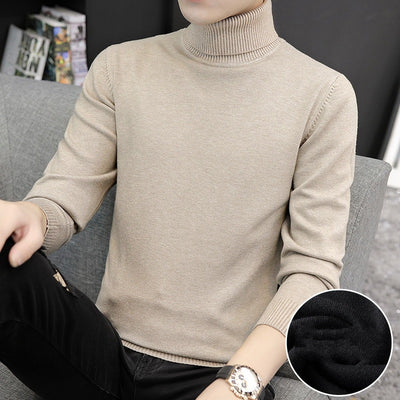 Suéter de Cuello Alto para Hombre - Abrigo Perfecto para el Invierno - Image 2