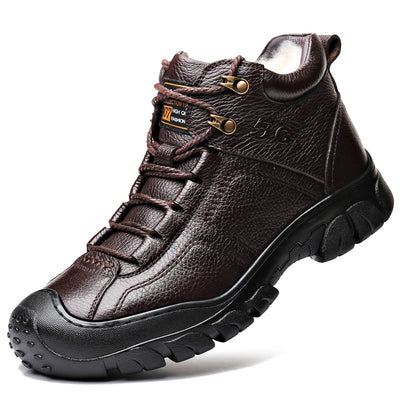 Zapatos de Cuero Genuino para Hombre - Primera Capa - Image 10