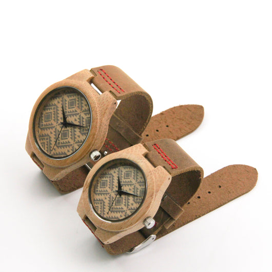 Reloj de Cuero Bambú Elegancia Profesional - Image 6