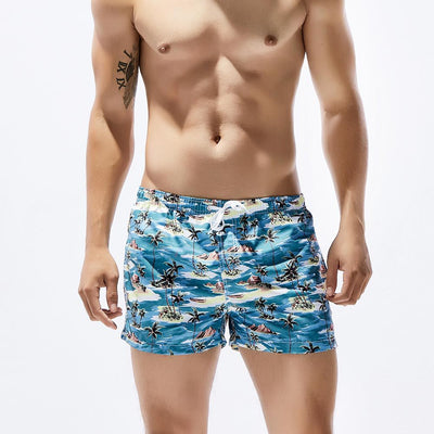 Pantalones Cortos de Playa Estampado Coco Secado Rápido - Image 4