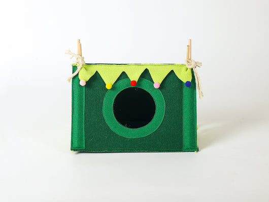 Casa Refugio para Mascotas Pequeñas - Nido Acogedor para Conejos y Hámsteres - Image 6