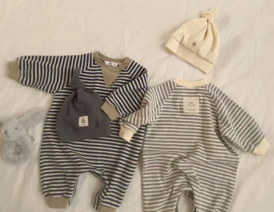 Buzo Infantil de Rayas con Cuello Redondo y Mangas Largas - Image 17