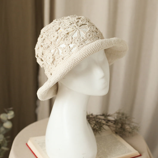Sombrero de Verano Calado con Protección Solar - Diseño Artesanal - Image 11