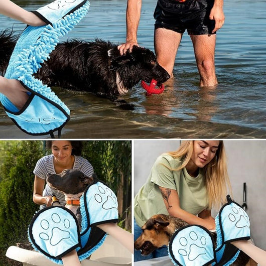Toalla de Baño para Mascotas - Absorción Rápida para Perros y Gatos - Image 9