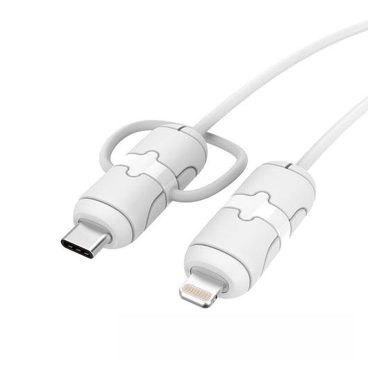 Cable de Datos Multiespecificación con Funda Protectora de Silicona y Correa de Almacenamiento - Image 10