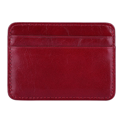 Billetera de Cuero Engrasado Vintage - Monedero Multitarjeta en Piel de Res - Image 8