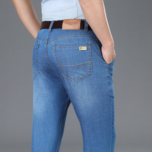 Jeans de Corte Recto para Hombre - Estilo Ejecutivo - Image 6