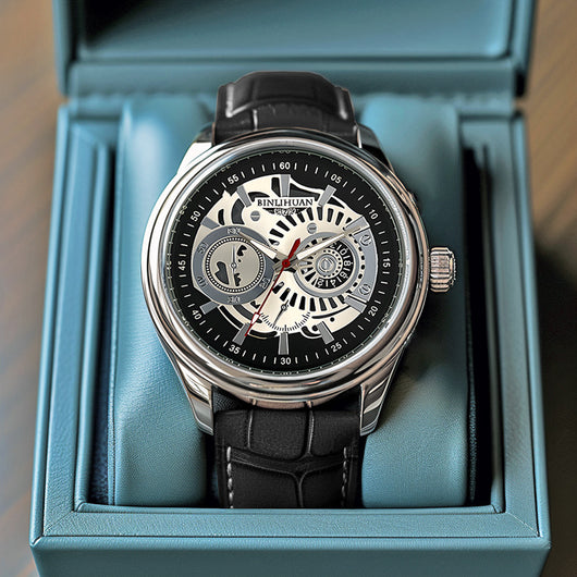Reloj de Cuarzo Impermeable para Hombre con Estilo Moderno - Image 3