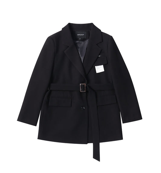 Blazer Casual Blanco para Commuter - Estilo Ejecutivo Moderno - Image 2