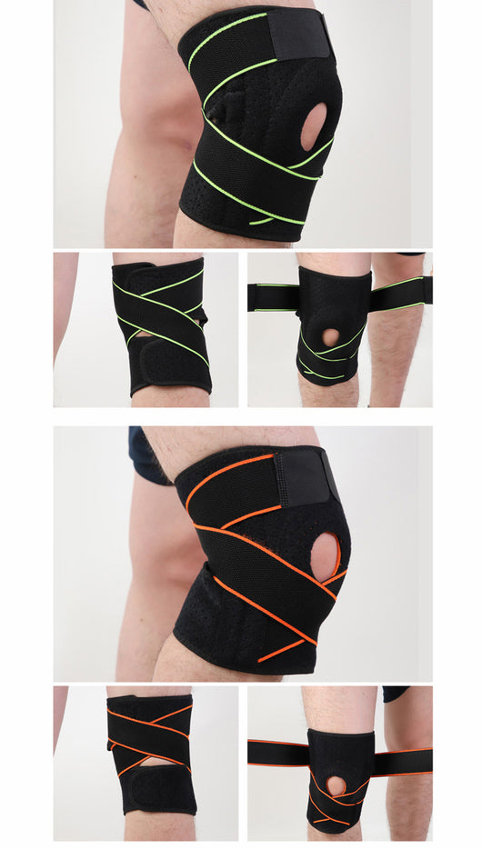 Rodillera Deportiva de Silicona con Correa Ajustable para Running, Baloncesto y Ciclismo - Image 11
