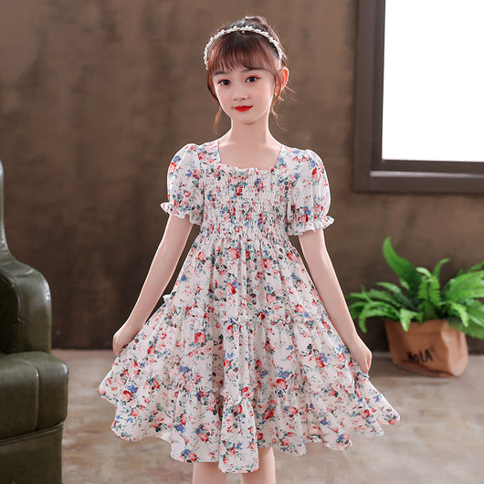 Vestido Floral de Algodón para Niñas - Diseño Moderno y Cómodo - Image 12