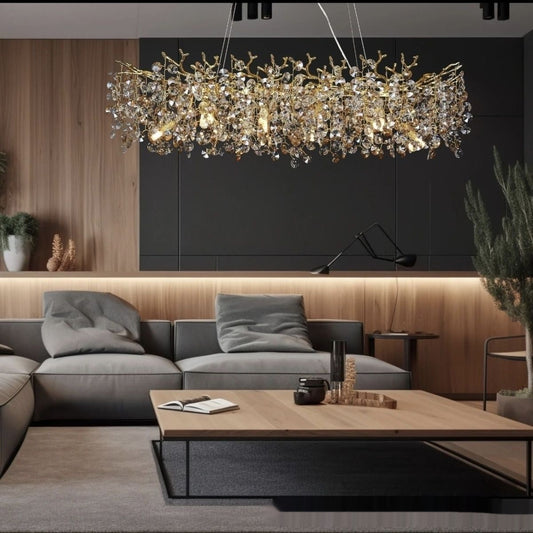Lámpara de Araña Cristal Elegante Estilo Francés para Restaurante - Image 2
