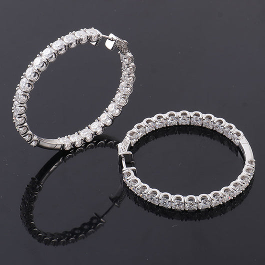 Aretes Grandes Personalizados Estilo Europeo y Americano - Image 9