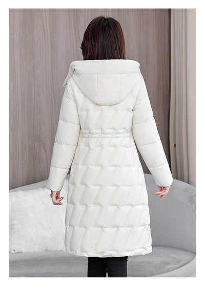 Abrigo Acolchado Slim Fit Talla Grande para Mujer - Invierno - Image 13
