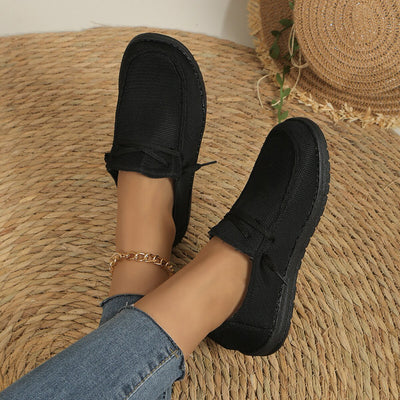 Mocasines Cómodos Talla Grande con Cordones y Diseño Slip-On - Image 10
