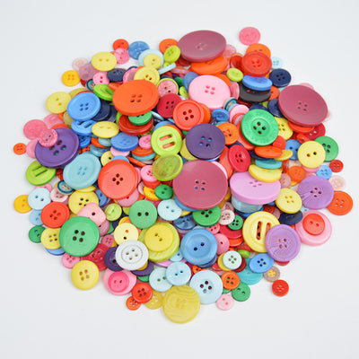 Botones de Resina Artesanal Multicolor con Diseño Floral para Manualidades DIY - Image 15