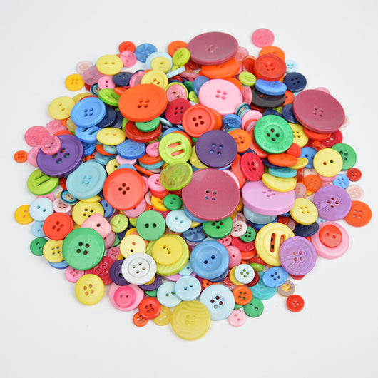 Botones de Resina Artesanal Multicolor con Diseño Floral para Manualidades DIY - Image 15