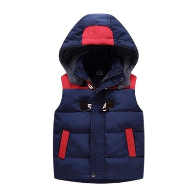 Chaleco Acolchado con Capucha para Niños y Niñas - Uniforme Jardín Infantil - Image 5
