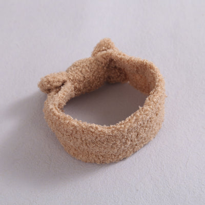 Diadema Elástica para Bebé con Moño - Fleece Suave - Image 12