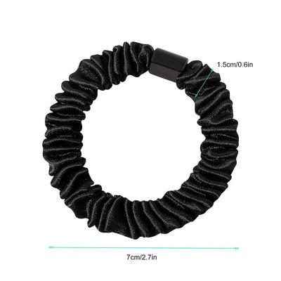 Bandas Elásticas para Cabello Seamless Versátiles en Negro y Blanco - Image 9