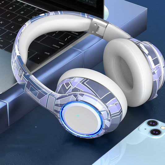 Auriculares Bluetooth 5.2 con Iluminación LED
