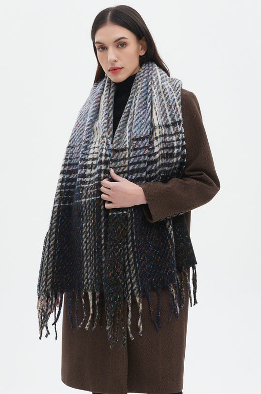 Pañuelo Degradado con Borlas Estilo Europeo y Americano - Image 27