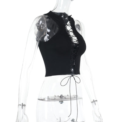 Top Cropped sin Mangas Elegante - Image 16
