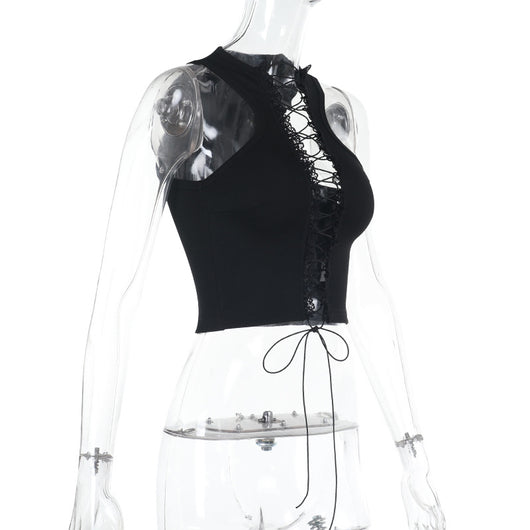 Top Cropped sin Mangas Elegante - Image 16
