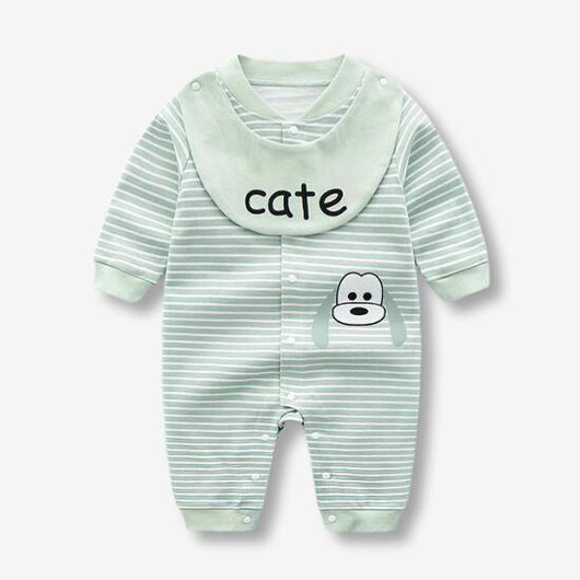 Pijama Enterizo de Algodón para Bebé - Diseño Princesa con Mangas Largas - Image 8