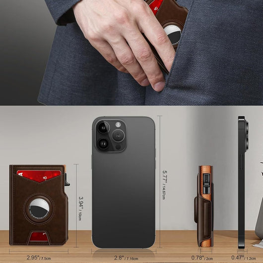 Cartera Metálica para Hombre con Protección RFID Antimemoria - Image 4