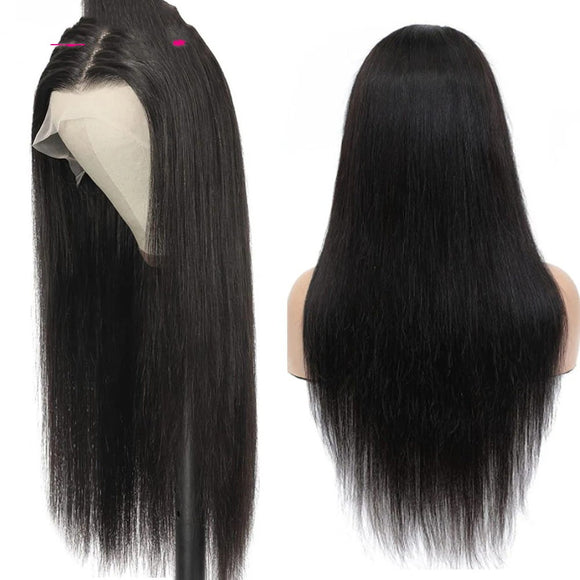 Peluca de Cabello Humano Liso Premium