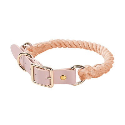 Collar Tejido a Mano de Algodón y Cuero PU para Mascotas - Image 17