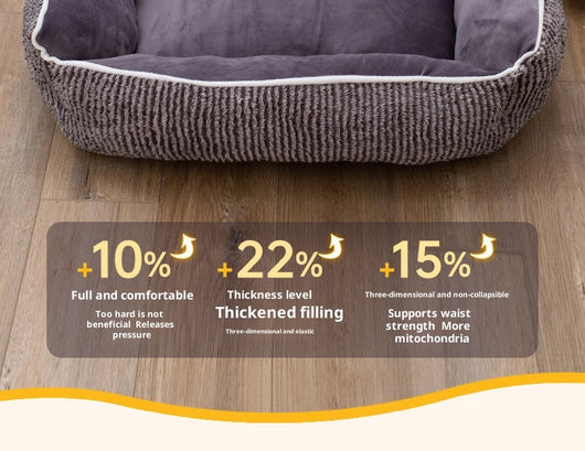 Sofá Cama Felpa para Mascotas Pequeñas y Medianas - Image 17