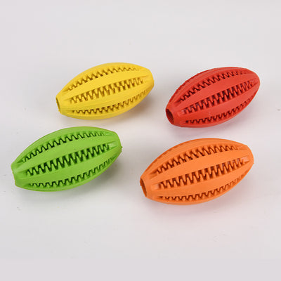 Juguete Masticable para Perros - Pelota Puzzle Limpieza Dental Sandía y Oliva - Image 14