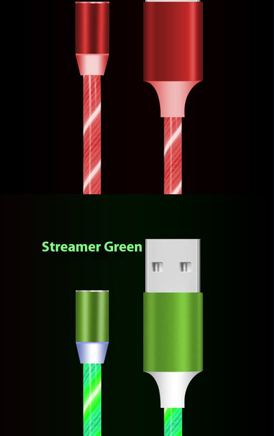 Cable USB Magnético 3 en 1 con Diseño Arcoíris - Carga Rápida Universal - Image 21