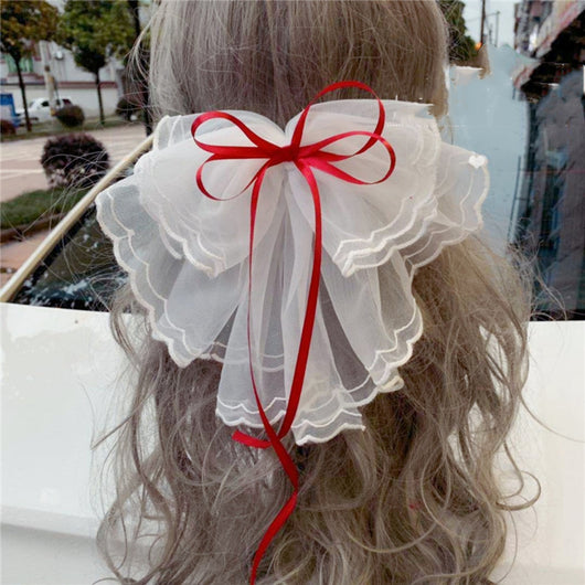 Pasador Lolita Japonés con Lazo - Clip para Cola de Caballo Elegante - Image 37