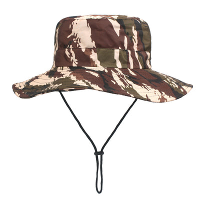 Gorro de Pesca con Ala Ancha Camuflaje para Pesca y Montaña - Image 6