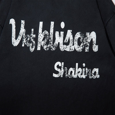 Camiseta Manga Larga Hombre Letras Góticas - Image 3