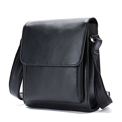 Bolsa Bandolera de Cuero Genuino para Hombre - Estilo Casual Messenger - Image 6