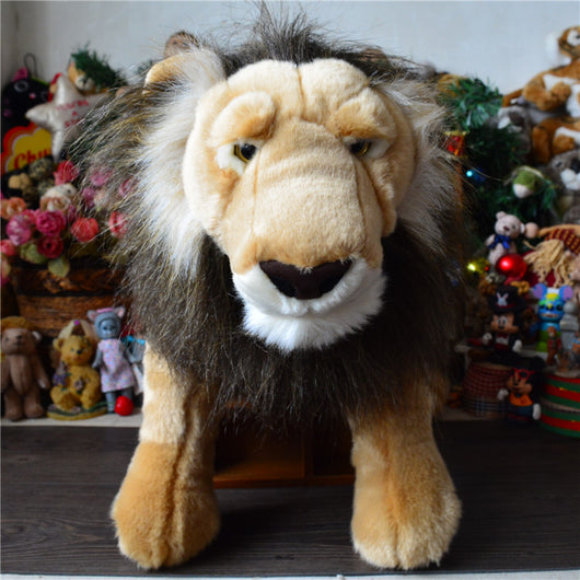 Peluche León Africano Realista de Simulación - Image 5