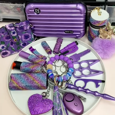 Conjunto de Fiesta Hada Púrpura