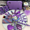 Conjunto de Fiesta Hada Púrpura