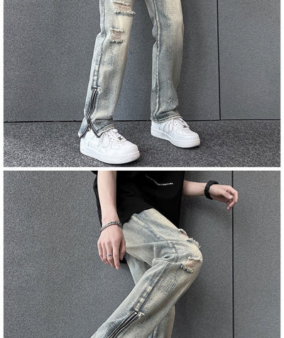 Jeans Holgados para Hombre con Cierre Lateral - Colección Primavera Verano - Image 13
