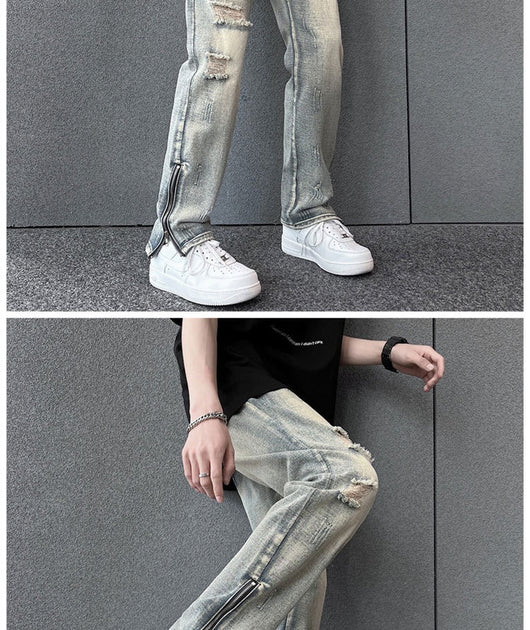 Jeans Holgados para Hombre con Cierre Lateral - Colección Primavera Verano - Image 13