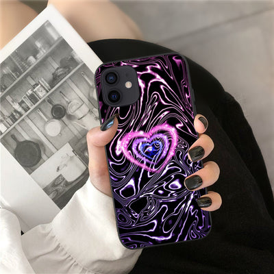 Funda para Celular Mini Corazón con Diseño Geométrico - Image 20