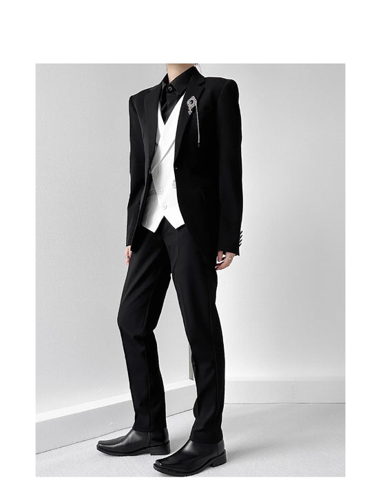 Chaleco de Traje para Mujer Blanco Entallado - Elegancia Sofisticada - Image 10