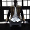 Blazer Slim Gold Rope Caballero - Traje Ejecutivo Premium
