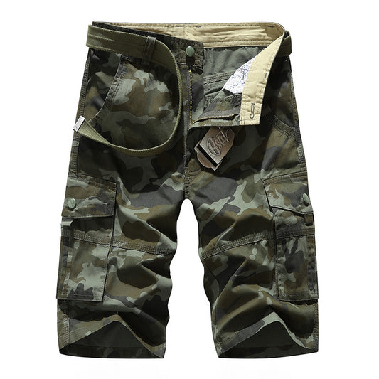 Pantalones Cortos de Trabajo Tipo Overol para Hombre - Verano - Image 2