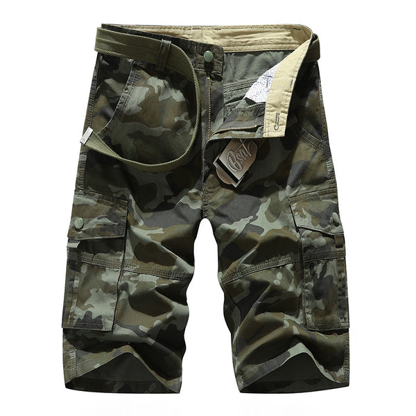 Pantalones Cortos de Trabajo Tipo Overol para Hombre - Verano - Image 2